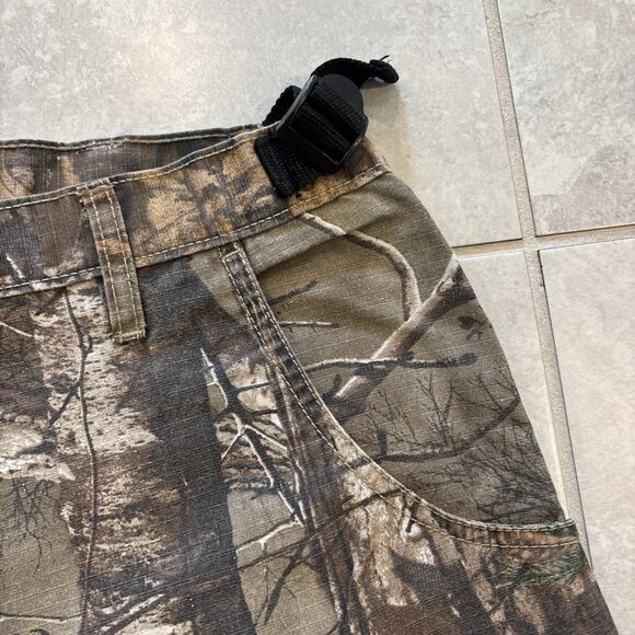 Scentblocker Pants Mens XL Adjustable Zip Realtree Camo Cargo Hunting 30” In - Picture 6 of 9